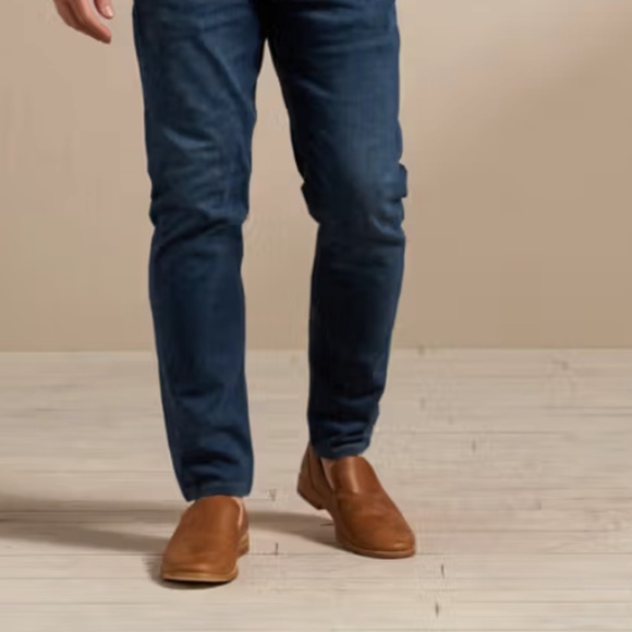 Tecovas / Monterrey men's Tan Leather Slip-On Loafers 10.5 D - Picture 16 of 16